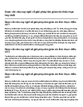 Đoạn văn nêu suy nghĩ về giải pháp làm giảm rác thải nhựa hay nhất | Ngữ văn 9