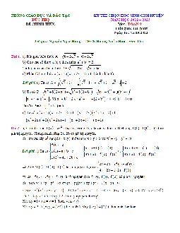 Đề học sinh giỏi huyện Toán 9 năm 2022 – 2023 phòng GD&ĐT Đức Thọ – Hà Tĩnh