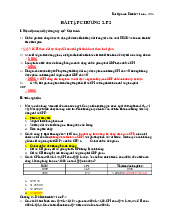 BÀI TẬP CHƯƠNG 2. P2  - Môn Kinh tế vĩ mô - Đại Học Kinh Tế - Đại học Đà Nẵng