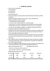 Bài Kiểm Tra Chương 2 Môn Thị Trường Chứng Khoán | Học Viện Ngân Hàng