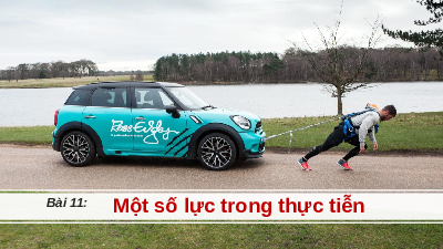Giáo án điện tử Vật lí 10 Bài 11 Chân trời sáng tạo: Một số lực trong thực tiễn
