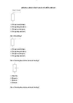 Trắc nghiệm chương 5:Phân tích và đầu tư chứng khoán