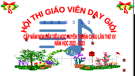 Giáo án điện tử Toán 1 Chương 2 Cánh diều: Phép trừ trong phạm vi 6