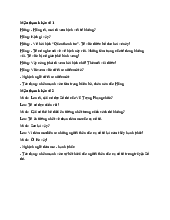 Viết một đoạn hội thoại về chủ đề Tiếng cười trên sân khấu sử dụng biện pháp nghịch ngữ | Văn mẫu 12 Chân trời sáng tạo