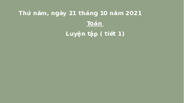 Giáo án điện tử Toán 2 Chương 1 Cánh diều: Luyện tập trang 38 (tập 1) - Bảng trừ (có nhớ) trong phạm vi 20