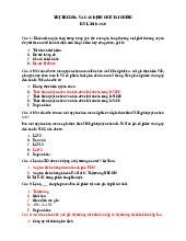 Đề thi 2019-2020 - Môn Thị trường và các định chế tài chính - Đại Học Kinh Tế - Đại học Đà Nẵng