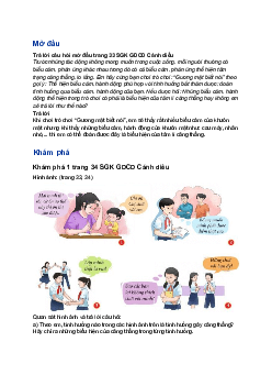 Giải Giáo dục công dân 7 Bài 7: Ứng phó với tâm lí căng thẳng| Cánh diều