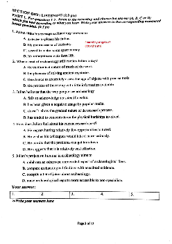 Đề thi HSG lớp 9 cấp huyện Thăng Bình môn Tiếng Anh 9 năm học 2022-2023 (có đáp án)