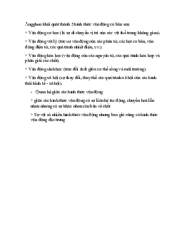 Ăngghen khái quát thành 5 hình thức vận động cơ bản sau | Triết học Mac-Lenin | Đại học Bách Khoa Hà Nội