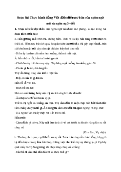 Soạn bài Thực hành tiếng Việt trang 36 Kết nối tri thức