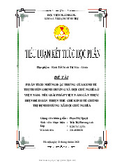 Phân tích những đặc trưng của kinh tế thị trường định hướng XHCN ở Việt Nam. Nêu giải pháp Việt Nam cần thực hiện để hoàn thiện thể chế KTCT định hướng XHCN | Tiếu luân môn Kinh tế chính trị Mác - Leenin | Học viện Ngân Hàng