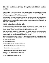 Bảo hiểm tàu biển là gì ? Quy định pháp luật về bảo hiểm thân tàu biển