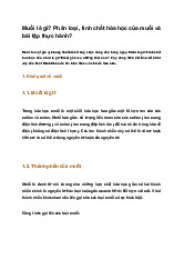 Muối là gì? Phân loại, tính chất hóa học của muối và bài tập thực hành?