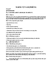 Nghĩa vụ và hợp đồng luật dân sự