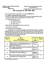 Đề Cương Chi Tiết Môn Điện tử căn bản | Đại học Sư phạm Kỹ thuật Thành phố Hồ Chí Minh