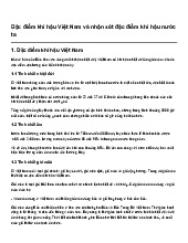 Đặc điểm khí hậu Việt Nam và nhận xét đặc điểm khí hậu nước ta