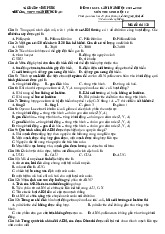 Đề khảo sát chất lượng Sinh học 12 năm 2021 - 2022 trường THPT Trần Hưng Đạo - Vĩnh Phúc lần 1