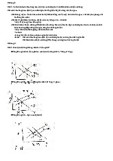 Đề cương ôn thi môn Kinh tế vi mô 1 | Học viện Tài chính