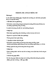 Nội dung thi môn an toàn thông tin chính thức | An toàn thông tin | Đại học Công nghiệp Thành phố Hồ Chí Minh