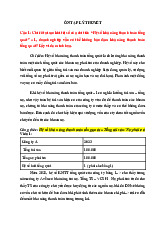 Phân Tích Báo Cáo Tài Chính - Hệ Số Khả Năng Thanh Toán | Môn Báo cáo tài chính - Học viện Chính sách và Phát triển