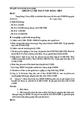 Bài tập Nghiệp Vụ Thực Hành và Định Khoản | Môn Kế toán tài chính doanh nghiệp - Đại học Mỏ – Địa chất
