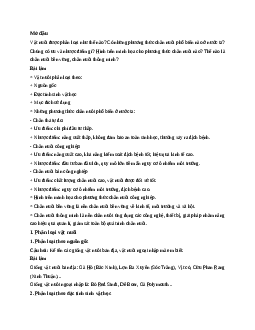 Bài 2: Vật nuôi và phương thức chăn nuôi | Công nghệ 11 Kết nối tri thức