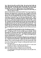 Phân Tích Luận Điển Hồ Chí Minh về chủ nghĩa Mác-Lênin | Môn Tư tưởng Hồ Chí Minh - Đại học Kinh Tế Quốc Dân