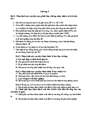 Bài tập chương 1 + chương 2 môn Kinh tế vi mô | Trường Đại học Kinh tế, Đại học Quốc gia Hà Nội