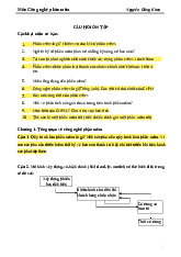 Câu hỏi ôn tập môn CNPM - Công nghệ thông tin | Trường Đại học Kiến trúc Hà Nội