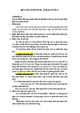 Đề cương ôn tập | Pháp luật đại cương | Học viện Báo chí và Tuyên truyền