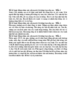 Kể về hoạt động chăm sóc cây xanh ở trường học của em | Tập làm văn lớp 2 | Cánh diều