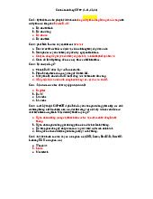 Trắc nghiệm có đáp án môn Công nghệ thông tin| Trường Đại học Công nghệ Giao thông vận tải