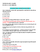 Đáp án Chương 5 Chủ nghĩa xã hội khoa học - Chủ nghĩa xã hội khoa học | Đại học Mở Thành phố Hồ Chí Minh