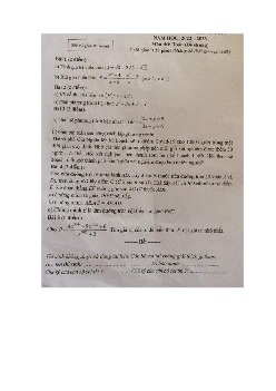 Đề thi vào 10 môn Toán năm 2023 - 2024 sở GD&ĐT Đắk Nông