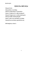 Đề cương môn Môi trường và phát triển  - trường đại học Khoa học xã hội và nhân văn- Đại học Quốc Gia Thành phố Hồ Chí Minh