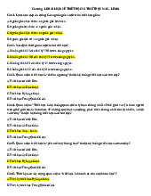 Đáp án trắc nghiệm triết học Mác Lênin | Trường Đại học Thương Mại