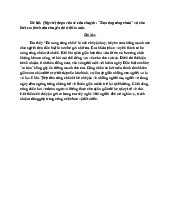 Cảm nghĩ về câu chuyện "3 nàng công chúa"