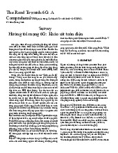 Khảo sát toàn diện về mạng 6G: Động lực, công nghệ và tương lai môn Thông tin di động | Trường Đại học Bách Khoa Hà Nội