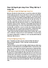 Soạn bài Người gác rừng tí hon Tiếng Việt lớp 5 trang 124