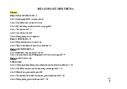 Tóm tắt nội dung ký sinh trùng - Ký sinh trùng | Trường Đại học Y - Dược Huế