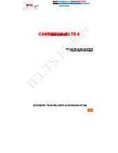 Giải Chi Tiết Cambridge IELTS 8: Tài Liệu Hướng Dẫn Bổ Sung