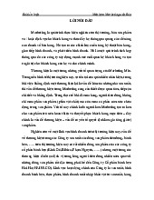 Bài tiểu luận môn Marketing căn bản | Trường Đại học Kinh Doanh và Công Nghệ Hà Nội