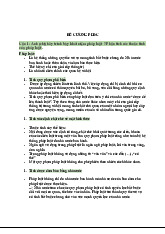 Các Khái Niệm và Phân Tích Pháp Luật  | Pháp luật đại cương | Học viện Báo chí và Tuyên truyền