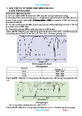 Bài tập có sử dụng Phổ hồng ngoại môn Hóa hữu cơ | Trường Đại học Quy Nhơn