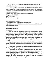 English GIỚI THIỆU VỀ Trung TÂM HỢP TÁC QUỐC TẾ (Hue City)