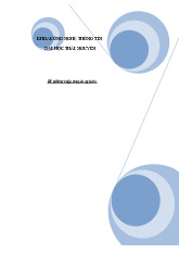 Thiết kế Test case trong kiểm thử phần mềm môn Phân tích thiết kế hệ thống | Trường Đại học sư phạm Hà Nội