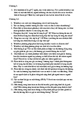 Bài tập chương 1-4 môn Kinh tế vi mô 1 | Học viện Tài chính