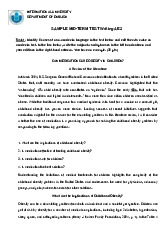 Đề mẫu Môn Writing AE2 | Trường Đại học Quốc tế, Đại học Quốc gia Thành phố Hồ Chí Minh