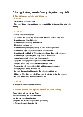 Cảm nghĩ về nụ cười của mẹ chọn lọc hay nhất