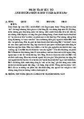 Phân Tích Hành Vi Khách Hàng Về Sản Phẩm Biti's Hunter | Môn Hành vi người tiêu dùng - Đại học Kinh Tế Quốc Dân